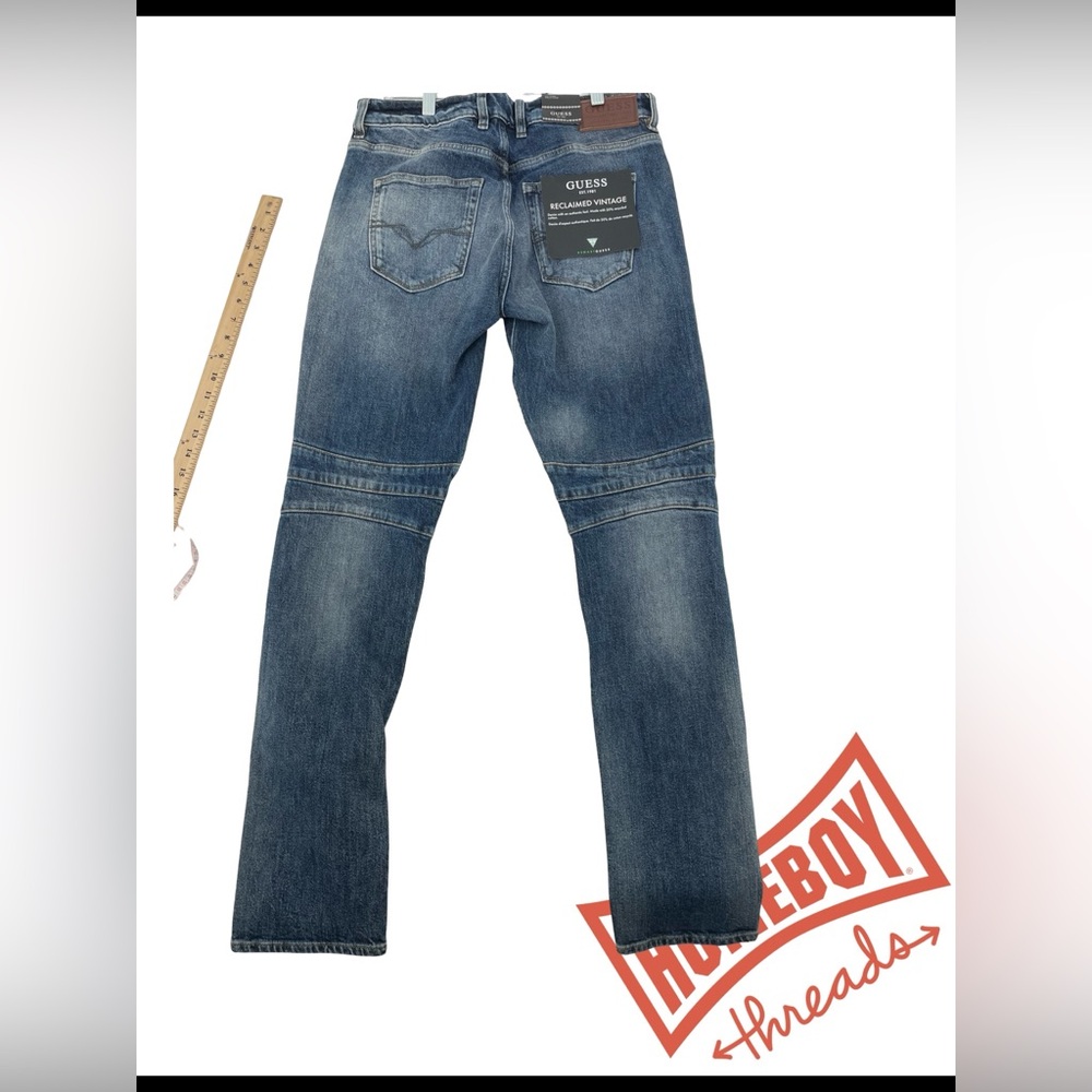 Guess Reclaimed Vintage Denim Mens Jeans - Picture 2 of 6